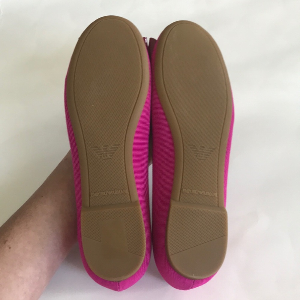 Emporio Armani Bow Flats - Picture 7 of 7